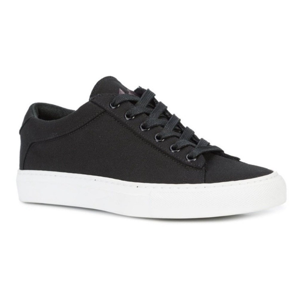 Madewell | KOIO Capri Nero Low-Top Sneakers in
Black Canvas Womens 38 US 8